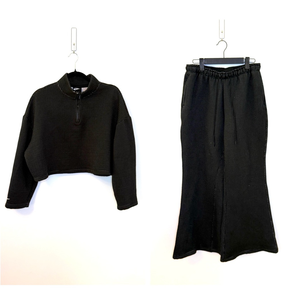 Nike b/w polka dot Track Suit